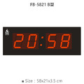 鋒寶 電子鐘 數字款 FB-5821 B型_1