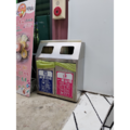 鐵金鋼 不銹鋼二分類回收桶 TH2-83S_2