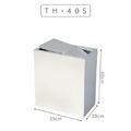 鐵金鋼 不銹鋼垃圾桶 (無內桶) TH-40S_1