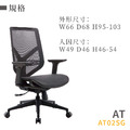 新傳 人體工學椅 奧斯頓中背主管網椅 AT02SG_1