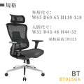 新傳 人體工學椅 比特人體工學全網椅 BT01SGA_1