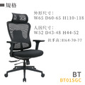 新傳 人體工學椅 比特人體工學椅 BT01SGC_2