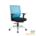 新傳 電腦椅 GV02SGA 格羅福中背扶手網椅_1