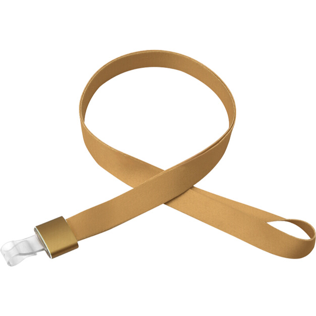 UHOO 6717 熱轉印掛繩 金色【鋁合金卡套 6041、6042專用】