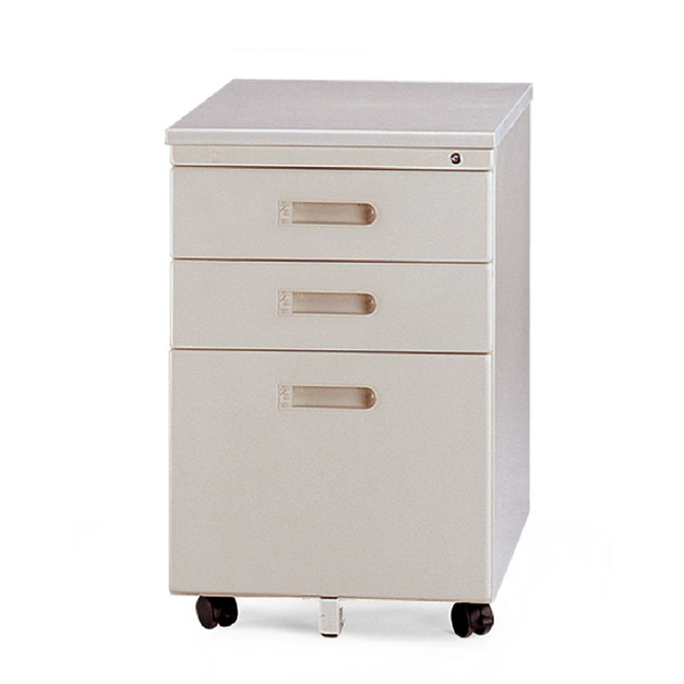 灰白三層活動櫃 (平面)  OA-40 0.5矮櫃 (五輪)
