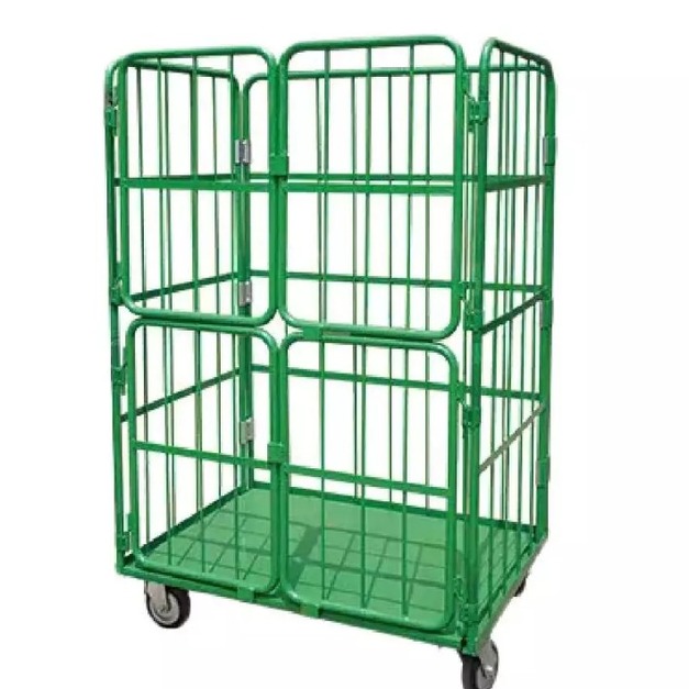 物流籠車 DS-006 1100*1100*1780mm 四門 籠車 回收車