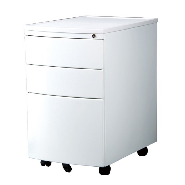 雪白活動櫃 (圓弧) SB-40W 海灣型 弧形側開活動櫃