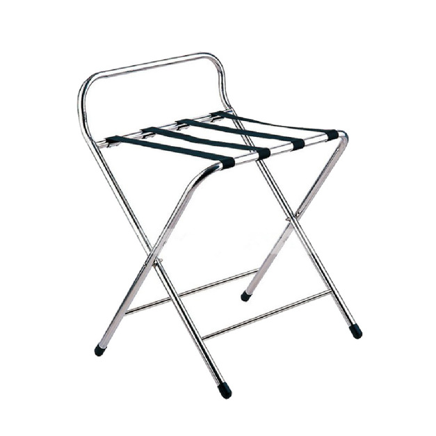 靠背 直腳｜不銹鋼行李架 D14A