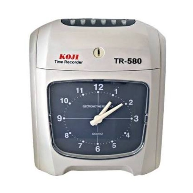 KOJI 打卡鐘 六欄位數字 TR-580