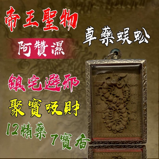 阿贊濕 草藥蜈蚣✨帝王聖物✌ 鎮宅避邪 佛牌鏢局
