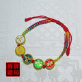 五方財神 手繩 紅線 香港黃大仙 五路財神 招財.催財.八方財.好運,貴人By佛牌鏢局
