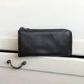 革職人 Dualline L型拉鍊長夾 * 全黑色_3