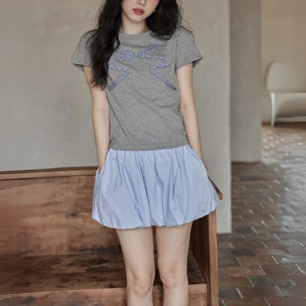 Venisson 蝴蝶修飾tee