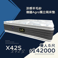 X42S/涼感羊毛紗德國Agro獨立筒床墊