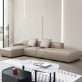 設計師傢俱 義大利豆腐塊+轉角沙發_1