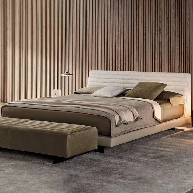 時尚極簡 CA2-1極簡色彩系列軟床 棉麻布 (不含床尾凳)