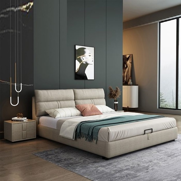 【尚意軒系列】極簡風格 科技布床雙人主臥（科技布）