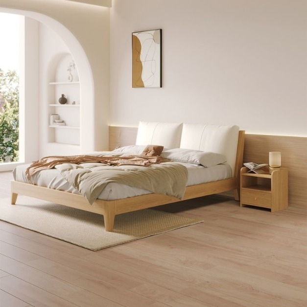 【遇合系列】北歐風格 簡約臥室次卧雙人床小戶型