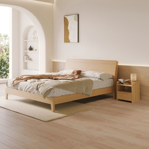 【遇合系列】北歐風格 簡約臥室簡約次臥雙人床