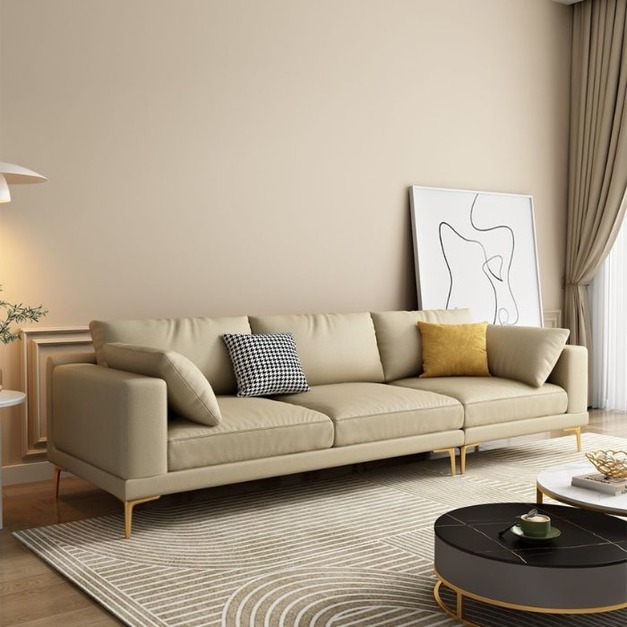 【哥斯圖系列】輕奢 科技布三人位沙發