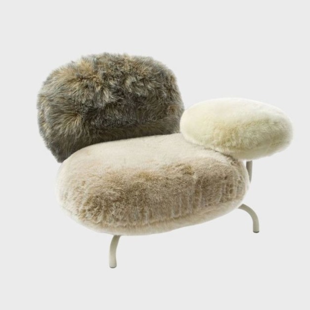 莫蘭迪時尚休閒椅設計師創意休閒椅