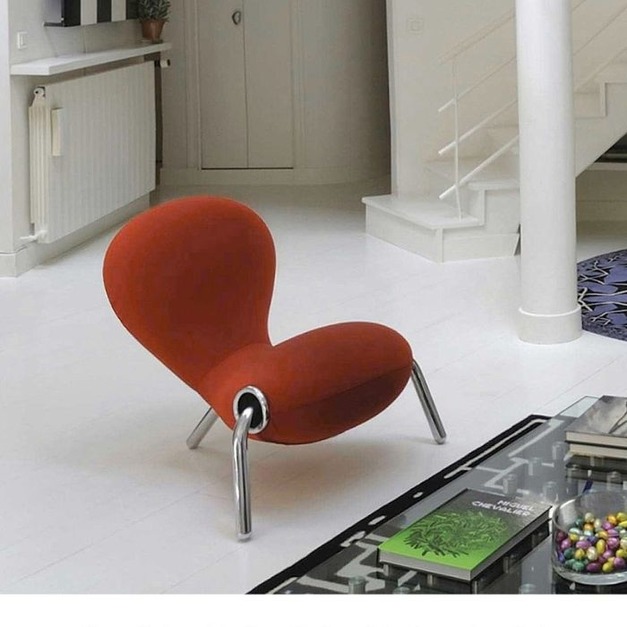 【海小特系列】設計師款-胚胎椅 簡約單人沙發椅意式創意客廳酒店休閒椅