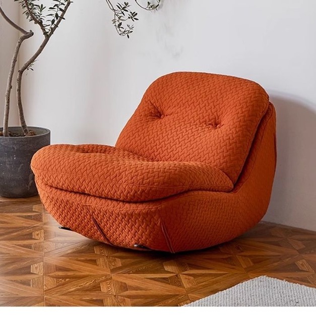 【海小特系列】設計師款-搖搖椅 極簡舒適彈力針織布軟包