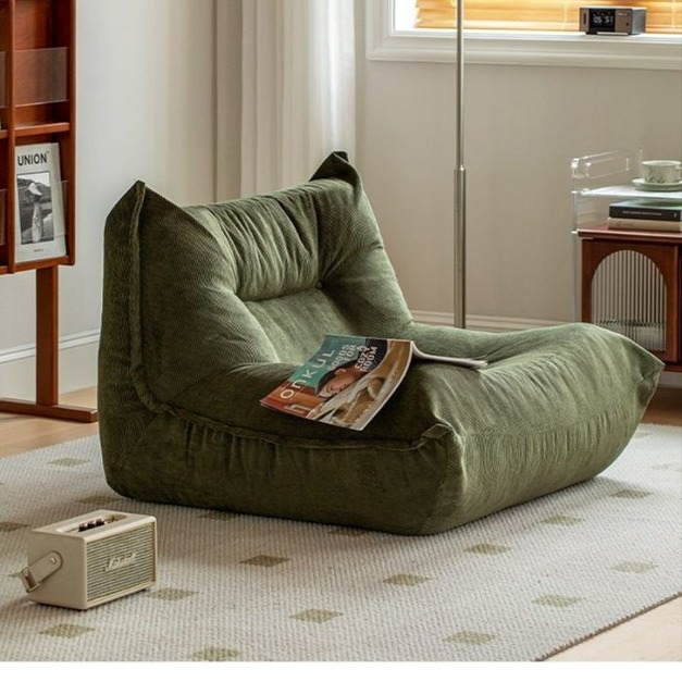 【海小特系列】極簡風家用陽台抗壓防皺燈芯絨面料休閒椅小沙發