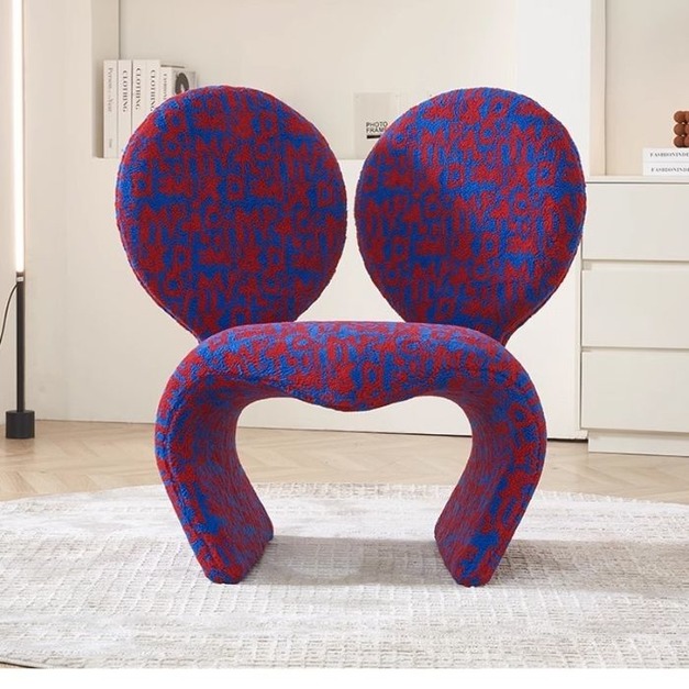 【海小特系列】設計師-米奇椅 創意客廳休閒椅網紅設計師動物座椅米老鼠沙發椅