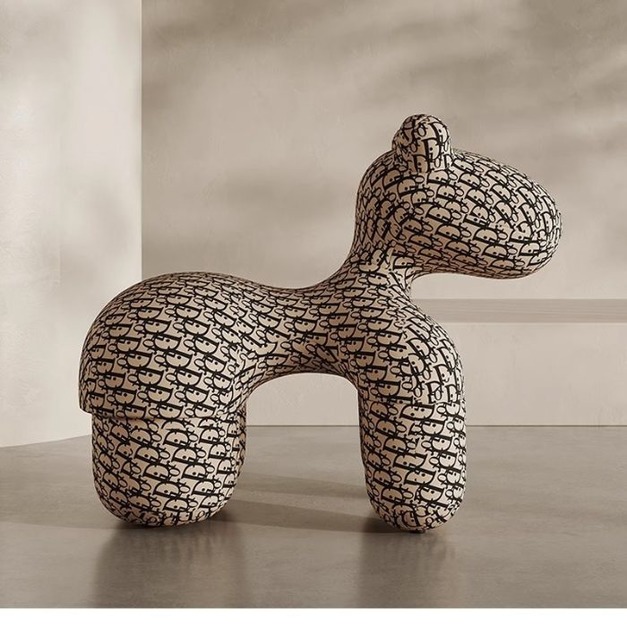 【海小特系列】設計師款-小馬椅 創意兒童房動物座椅公寓客廳極簡休閒椅