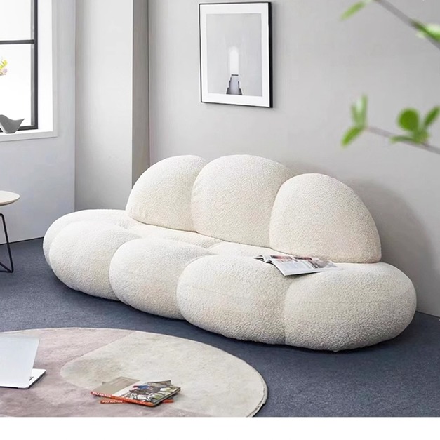 【海小特系列】雲朵沙發泰迪絨沙發 極簡沙發