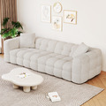 【摩登奢居系列】設計師款-棉花糖 極簡時尚 雪尼爾 棉麻 沙發_1