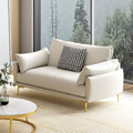 【哥斯圖系列】輕奢風格 免洗科技布 組合沙發（奶油色-乳膠）_1