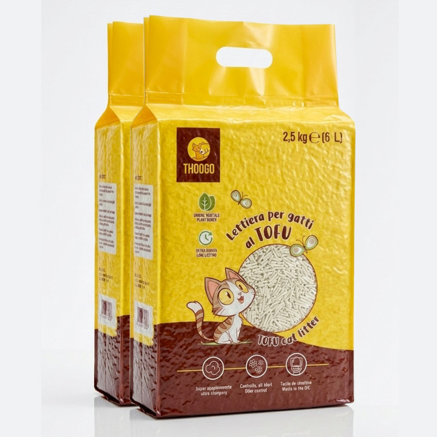 🔥【限時體驗價】買一送一 THOOGO 天然豆腐貓砂 平均$140/包 (免運)  