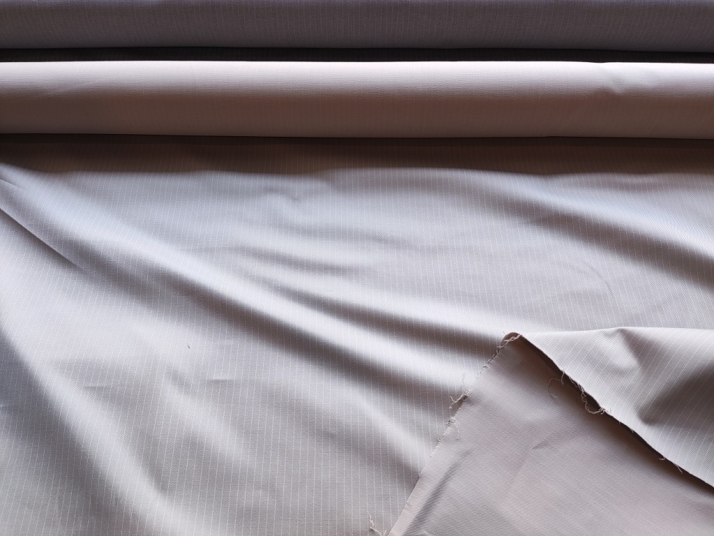 質感灰卡其條紋純棉彈性先染布西裝布 Hmtm 台灣領先織品購物平台 讓小眾變出眾