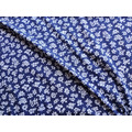 小花寶藍 絲光 100%櫸木莫代爾棉印花布_3