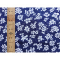 小花寶藍 絲光 100%櫸木莫代爾棉印花布_7