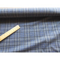 [2碼]英式灰藍調格紋 高支數純棉布_5