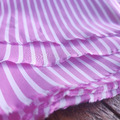 [特價]高支數絲光棉粉紅條紋