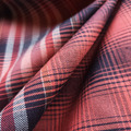 ScarletDusk 赤暮格紋 單面磨毛 漸層格紋布_5