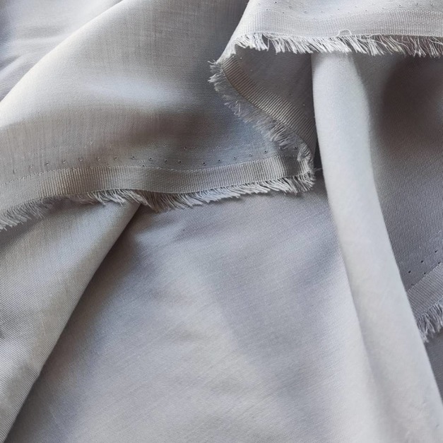 超軟滑純灰斜紋天絲棉3碼