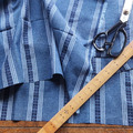 靛藍 | 100%棉 緹花與條紋_3
