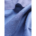 棉麻系列 紗羅織紋 Leno weave 靛藍_5