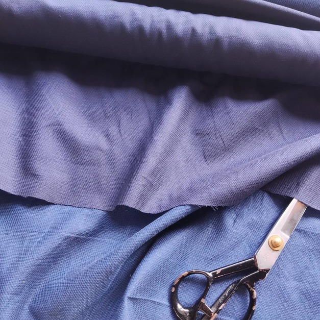 棉麻系列 紗羅織紋 Leno weave 靛藍