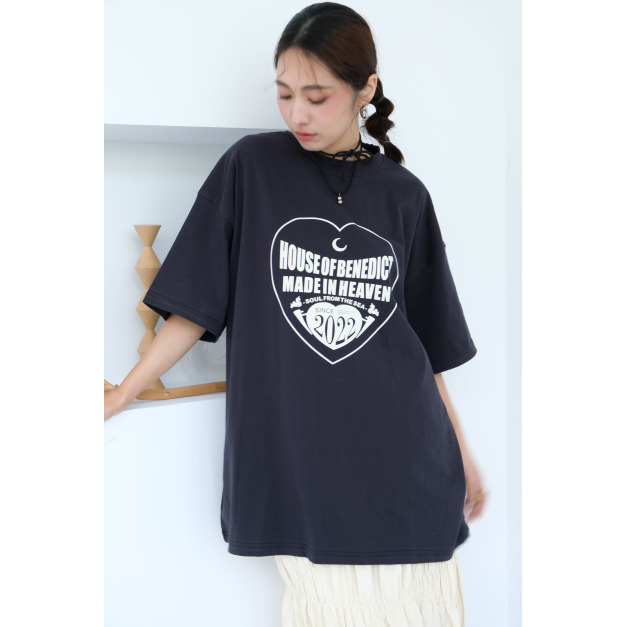 Korea made in heaven 復古寬鬆Tee