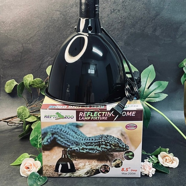 Reptizoo爬蟲反射燈罩 8.5吋(深筒)
