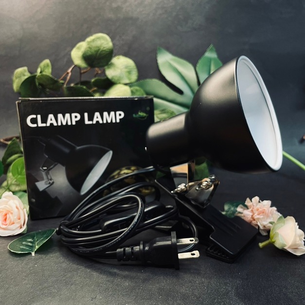 鋁合金短燈夾 燈架 陸龜 蜥蜴可用 爬蟲保溫 曬背 加熱