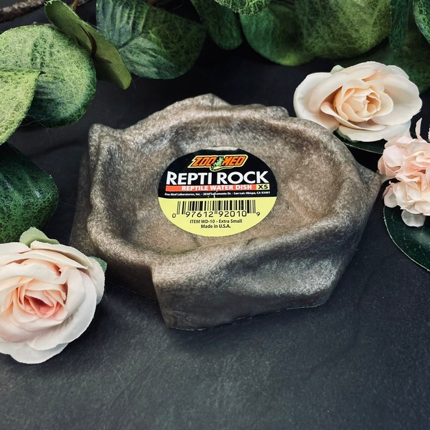 仿石爬蟲用水盆 不規則 多用途 守宮 蛇 烏龜 倉鼠 天竺鼠可用
