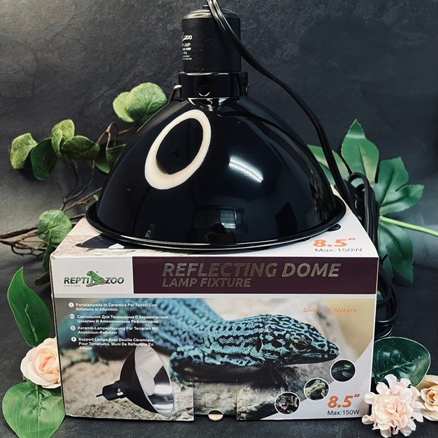Reptizoo爬蟲反射燈罩 8.5吋