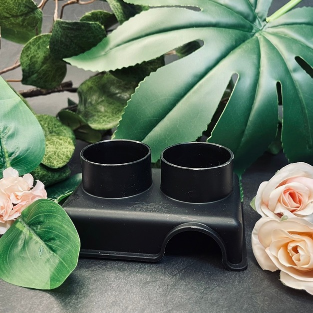 迷你守宮躲避屋 食水盆 三用 躲避屋